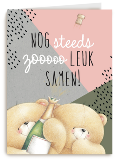 forever friends kaart nogsteeds zooo leuk samen
