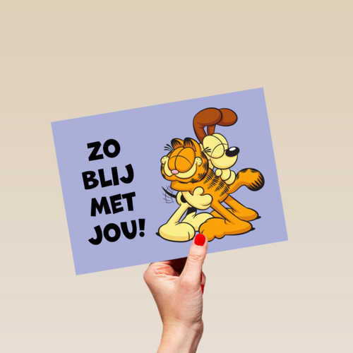 Garfield zo blij met jou
