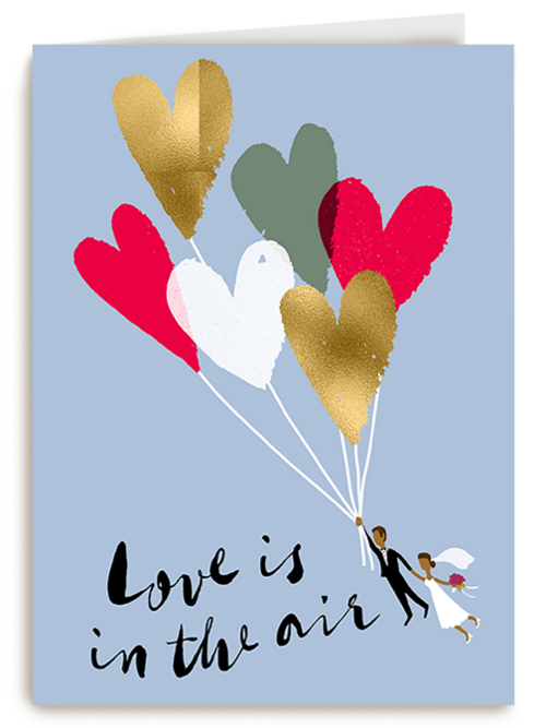 Kaart Hallmark | Felicitatie Huwelijk | Love Story Love Is In The Air