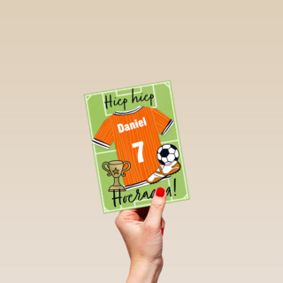 Verjaardag Jongen Voetbalshirt