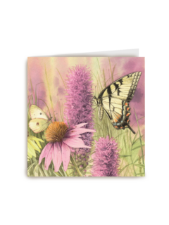 bloemen en vlinders