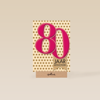tachtig roze blokken