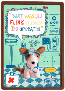 hond tijdens operatie