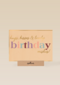 Hugs kisses lovely birthday wishes