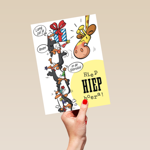 funny mail hiep hiep hoera