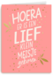 hoera er is een lief klein meisje geboren