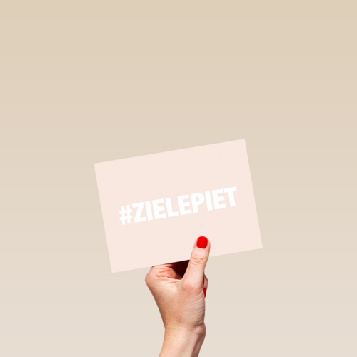 Beterschapskaart opvrolijken hashtag zielepiet