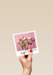 polaroid kaart heel veel liefjes voor jou