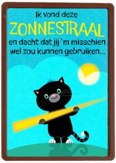 Beterschapskaart zonnestraal