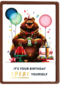 folio bear its your birthday treat yourself