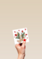 liefdekaart konijn bloemen matia studio