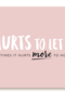 it hurts to let go