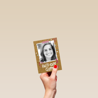 prikbord foto birthday girl