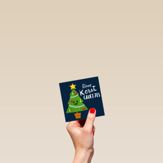 lieve kerstgroetjes kerstboom