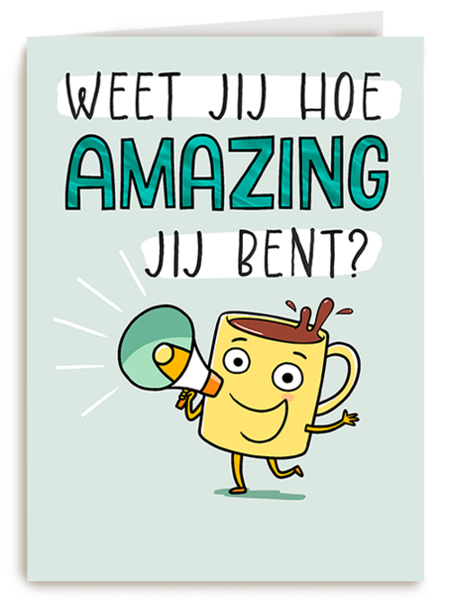 Kaart Hallmark | Secretaressedag | Weet Jij Hoe Amazing Jij Bent