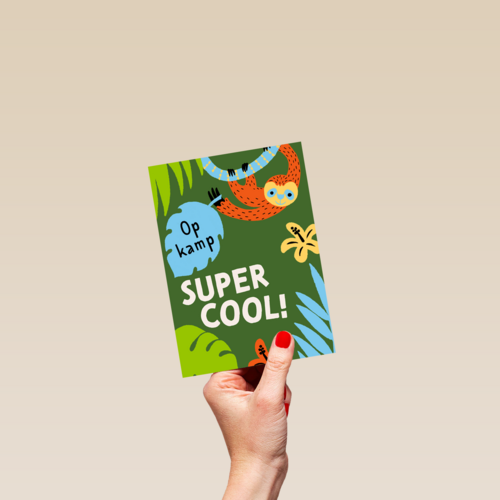Op kamp super cool