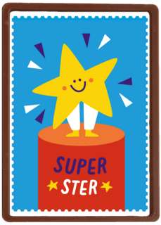 Kinderpostzegels - Superster