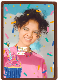 Make A Wish birthday photo