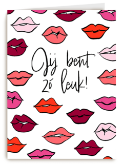 Valentijn kusjes jij bent zo leuk