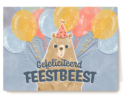 Verjaardagskaart Hallmark | Making Memories Gefeliciteerd Feestbeest