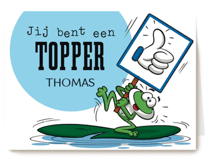 funny mail jij bent een topper