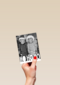 fotokaart met ho ho ho als tekst