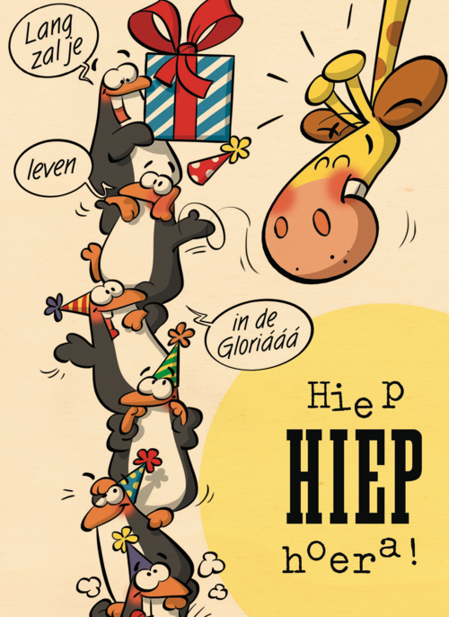 funny mail hiep hiep hoera