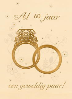 Al 60 jaar een geweldig paar