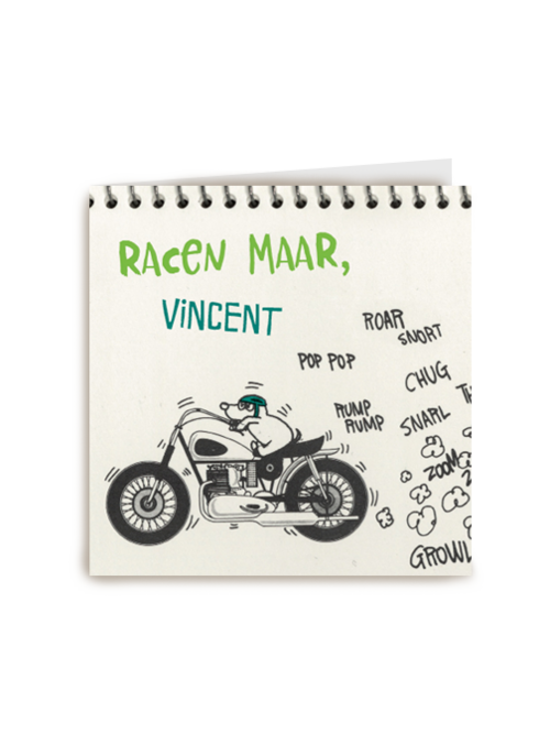 rijbewijs geslaagd racen maar