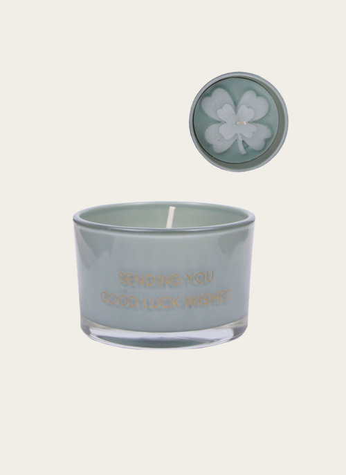 My Flame Geurkaars Sending You Good Luck Wishes | My Flame Cadeau Woonaccessoires |