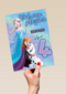 Frozen kaart 4 jaar