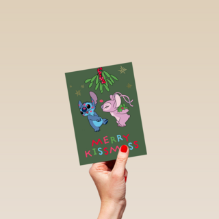 Disney kerstkaart lilo angel