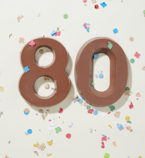 80 Chocolade Leeftijd