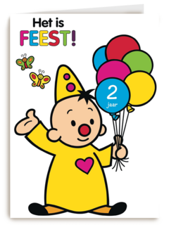 het is feest met bumba ballonnen