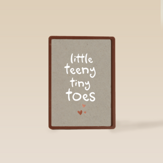 little teeny tiny toes