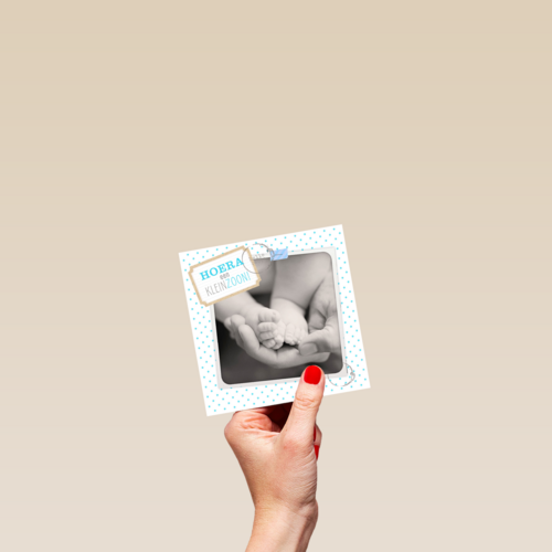 babyvoetjes handjes kleinzoon