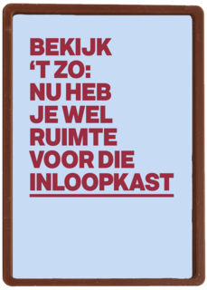Ruimte voor inloopkast AndC