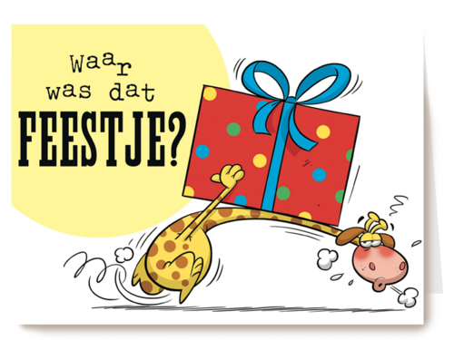 Verjaardagskaart Hallmark | Funny Mail Waar Was Dat Feestje