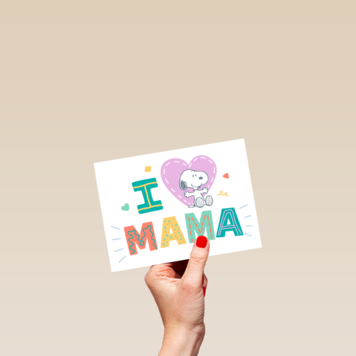 I love Mama Snoopy