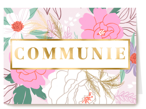 Botanische kaart communie