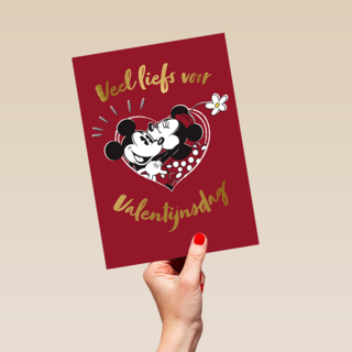 Valentijn Mickey Minnie Veel Liefst