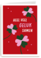 Liefdjeskaart heel veel geluk samen