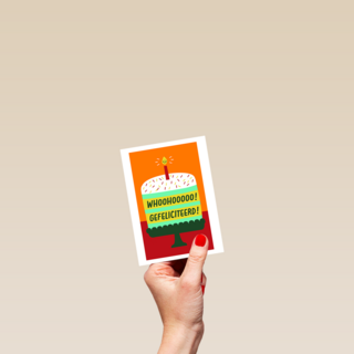 Verjaardagskaart Whoohoo Gefeliciteerd