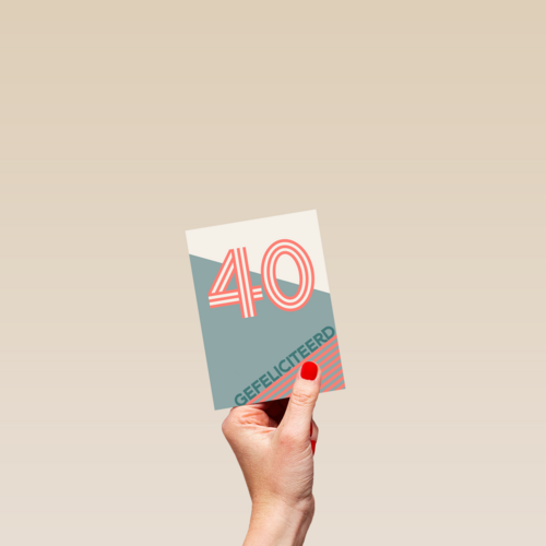40 jaar gefeliciteerd