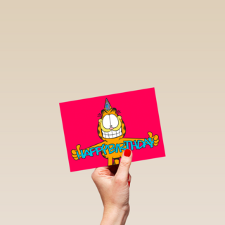 Garfield Happy Birthday