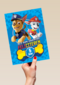 Paw Patrol kaart deze pups komen jou feliciteren