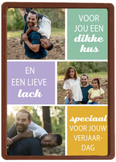 fotokaart verjaardag man 3 fotos