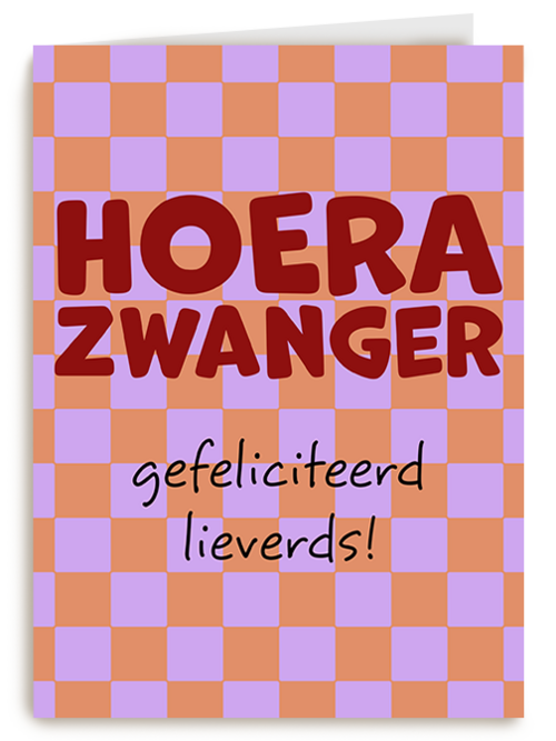 Kaart Hallmark | Zwangerschap felicitatie | Zwangerschap Gefeliciteerd Lieverds