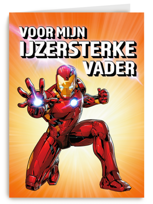 Kaart Hallmark | Vaderdag | Vaderdagkaart Ironman Voor Mijn Ijzersterke Vader