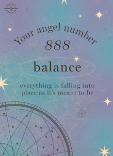 Angel Numbers 888 balance stijlvol